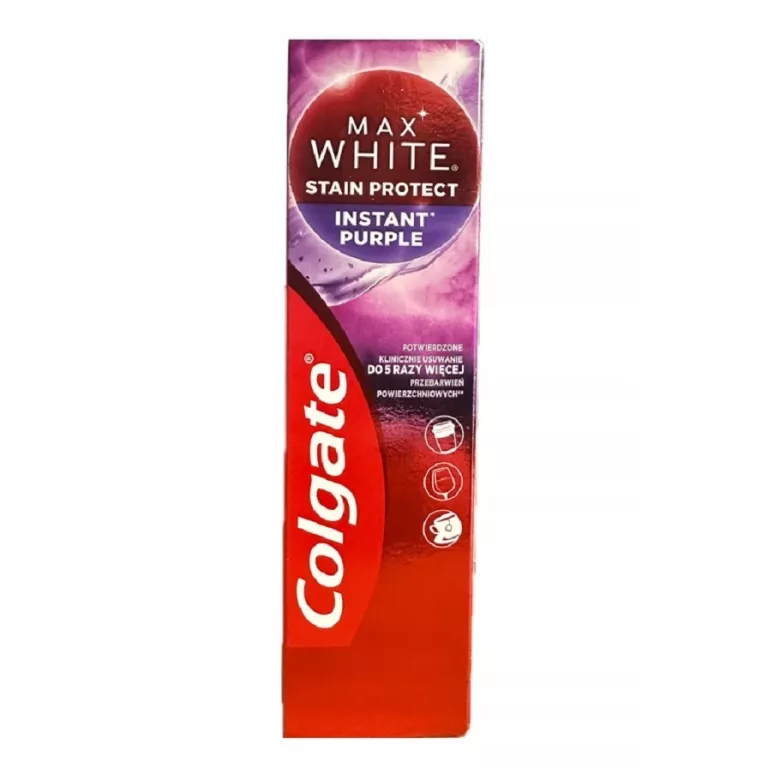 PASTA DO ZĘBÓW COLGATE STAIN PROTECT INSTANT PURPLE 75 ML