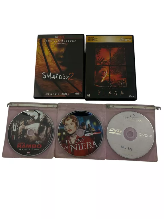 VIDEO PŁYTY DVD 5 SZTUK
