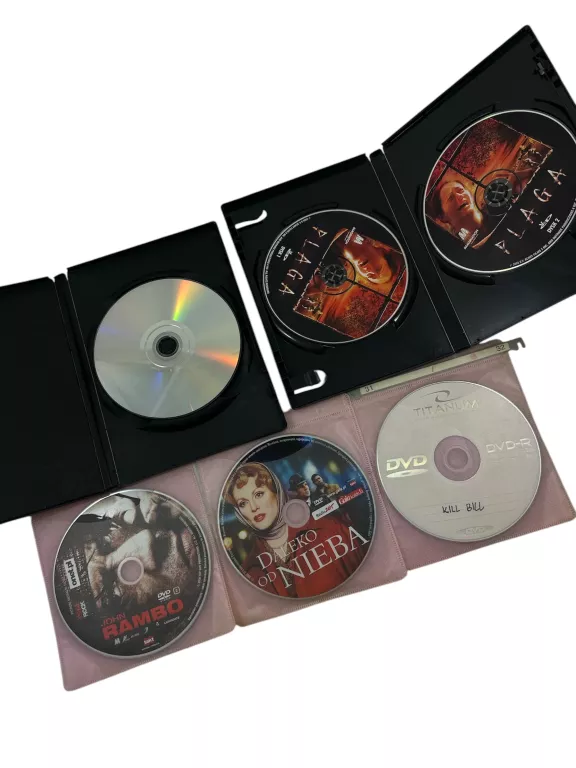 VIDEO PŁYTY DVD 5 SZTUK