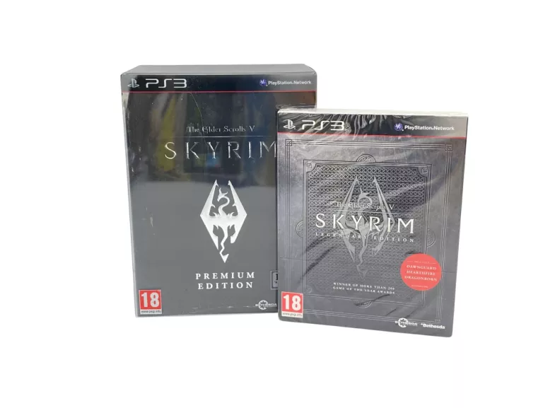 THE ELDER SCROLLS V SKYRIM PREMIUM EDITION PLAYSTATION 3 PS3 KOMPLET FOLIA
