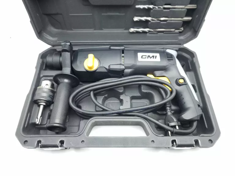 JAK NOWA MŁOTOWIERTARKA CMI C-BH-800/2,5 800W 2,5J WALIZKA