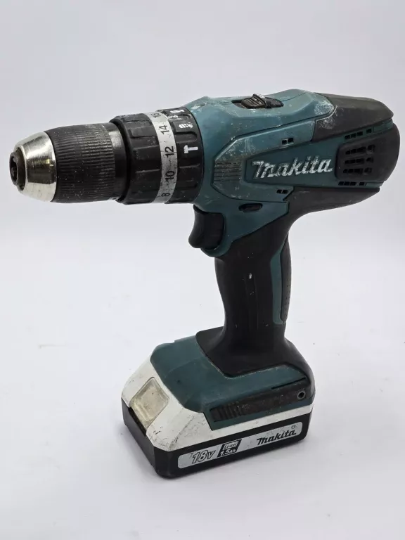 WKRETARKA MAKITA HP457D 18V+2XAKUM 1,5AH+ ŁADOWARKA