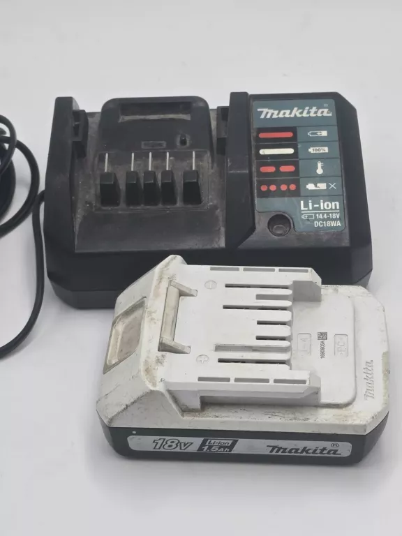 WKRETARKA MAKITA HP457D 18V+2XAKUM 1,5AH+ ŁADOWARKA