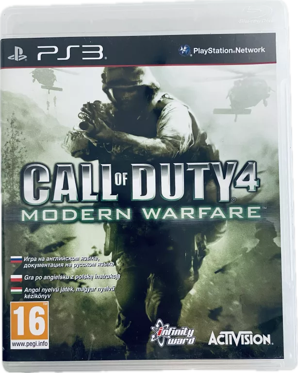 CALL OF DUTY 4: MODERN WARFARE SONY PLAYSTATION 3 (PS3)