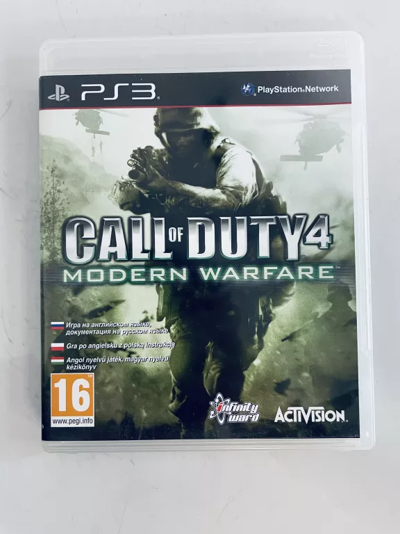 CALL OF DUTY 4: MODERN WARFARE SONY PLAYSTATION 3 (PS3)