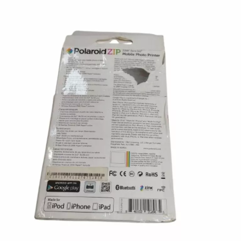 PRZENOŚNA CYFROWA DRUKARKA DO ZDJĘĆ POLAROID ZIP