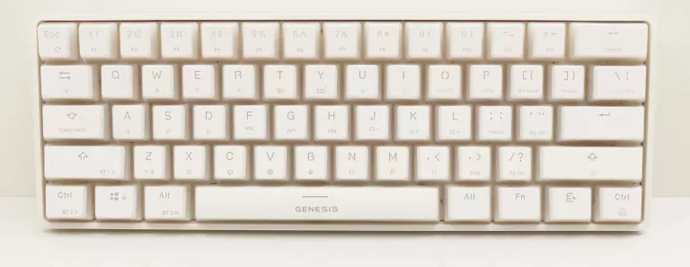 KLAWIATURA MECHANICZNA GENESIS THOR 660 RGB GATERON RED BIAŁA