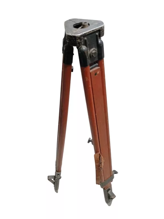 STARY STATYW GEODEZYJNY DREWNIANY POD NIWELATOR 100 CM
