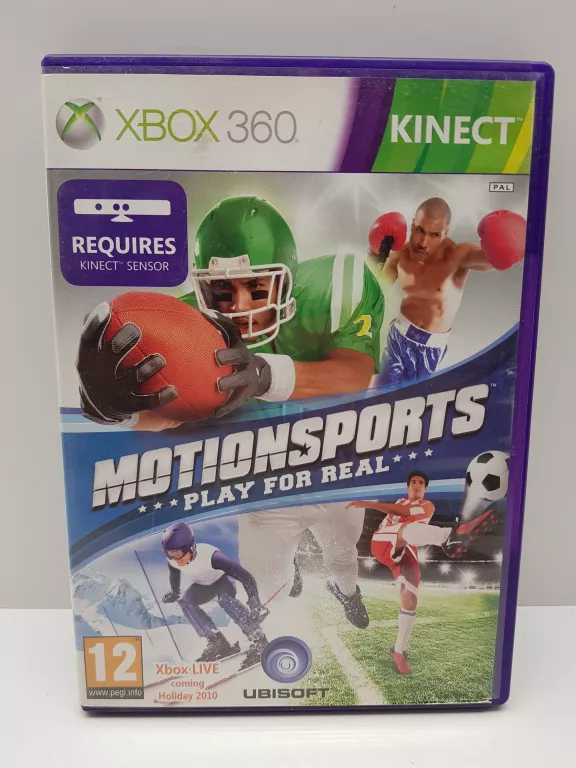 GRA XBOX 360 MOTION SPORTS PLAY FOR REAL KINECT