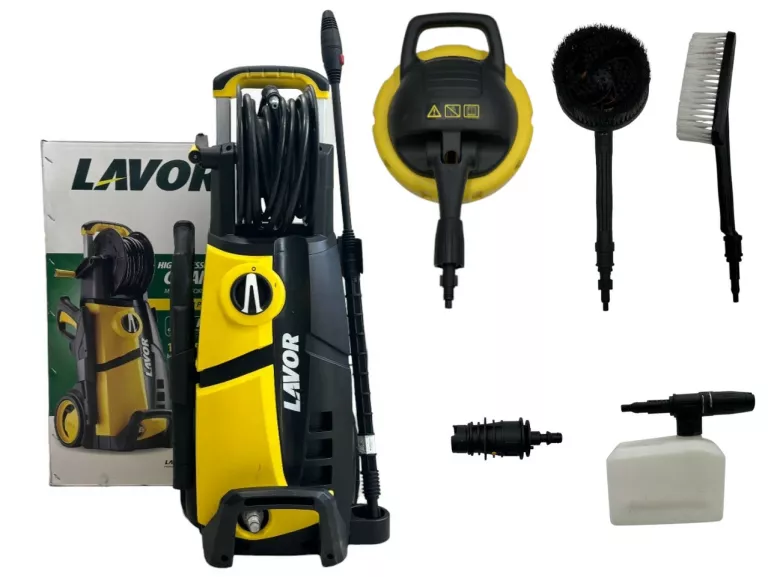 MYJKA CIŚNIENIOWA LAVOR LVR4 PLUS 180 BAR + AKCESORIA