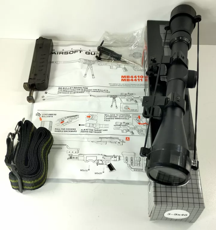 KARABIN SNAJPERSKI ASG WELL MB4411D UPV OPIS