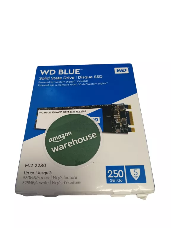 DYSK SSD INT 250GB BLUE 3D NAND SATA M.2 8WDS250G2B0B