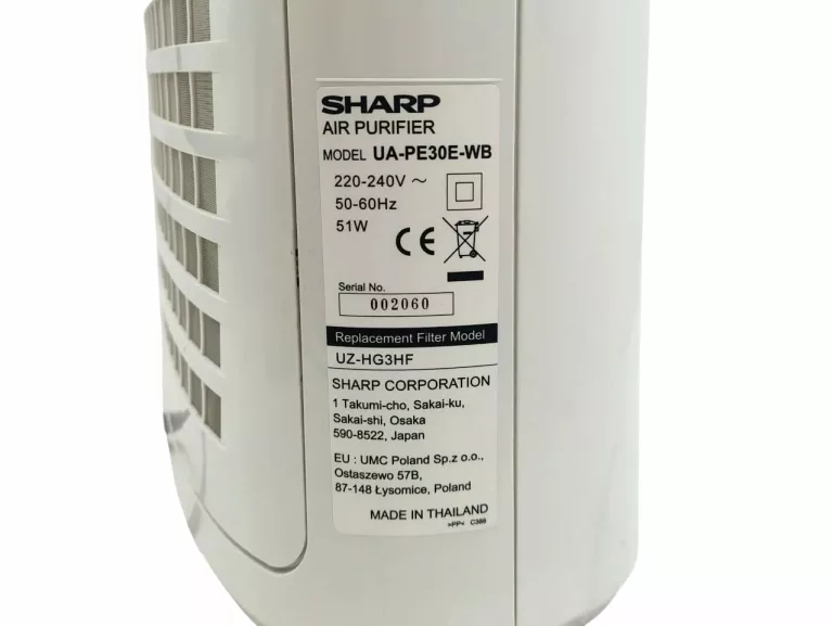 OCZYSZCZACZ POWIETRZA SHARP UA-PE30E-WB