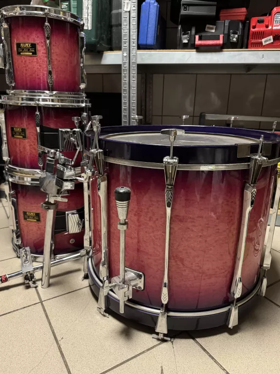 ZESTAW PERKUSJI MAPEX KLONOWY ORION MAPLE SERIES + POKROWCE+ 2 STATYWY