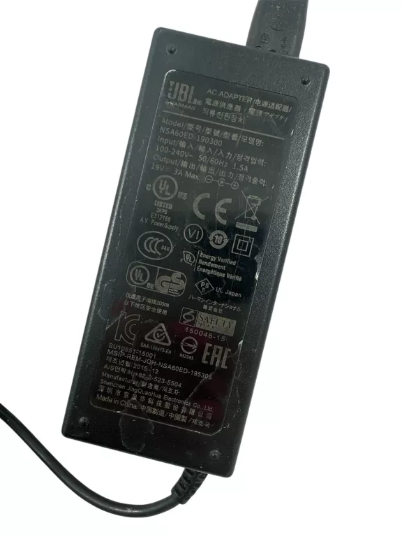 JBL XTREME ZASILACZ ŁADOWARKA 100-240V