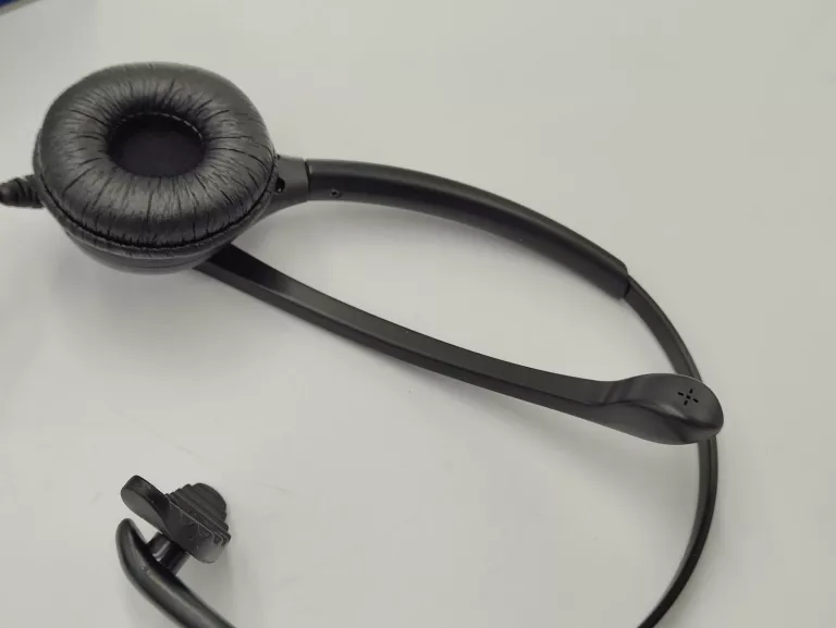 SŁUCHAWKI NAUSZNE WANTEK UC600F L4 CALL CENTER MIKROFON USB