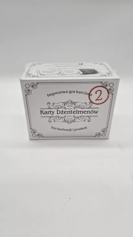 IMPREZOWA GRA KARCIANA KARTY DŻENTELMENÓW VOL2