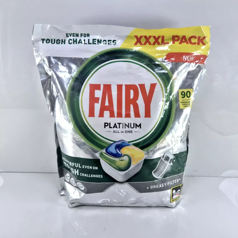 FAIRY PLATINUM ALL IN ONE KAPSUŁKI DO ZMYWARKI CYTRYNA 90 SZT.