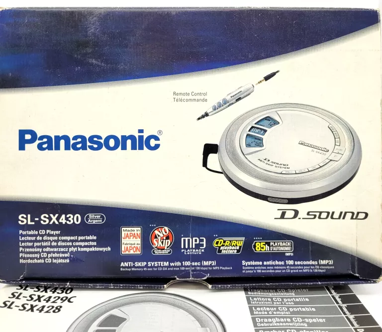 DISCMAN PANASONIC SL-SX430 MADE IN JAPAN
