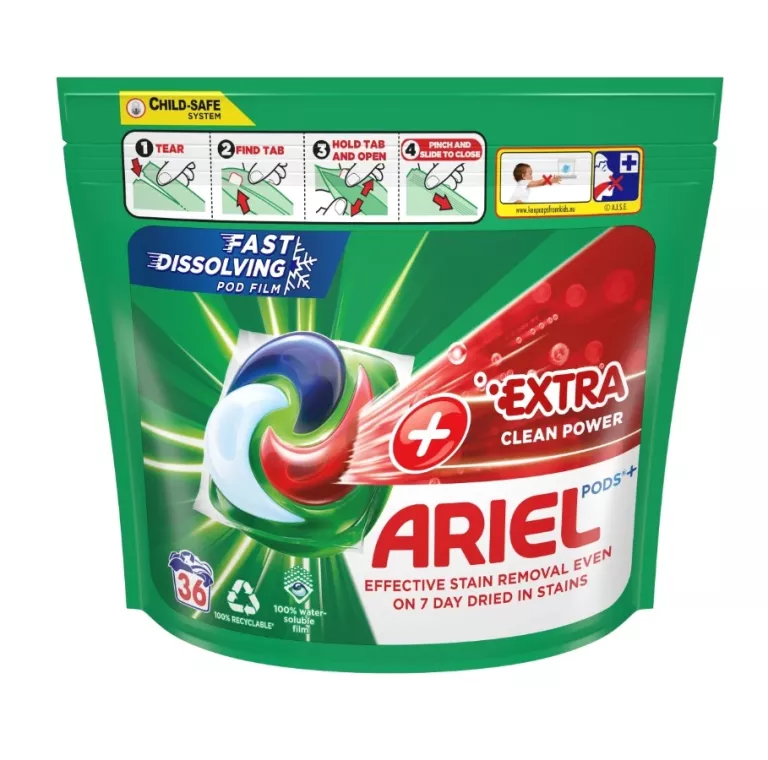 ARIEL ALL-IN-1 PODS KAPSUŁKI Z PŁYNEM DO PRANIA, 36PRAŃ