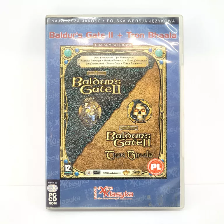 BALDURS GATE II 2 + TRON BHAALA GRA PC