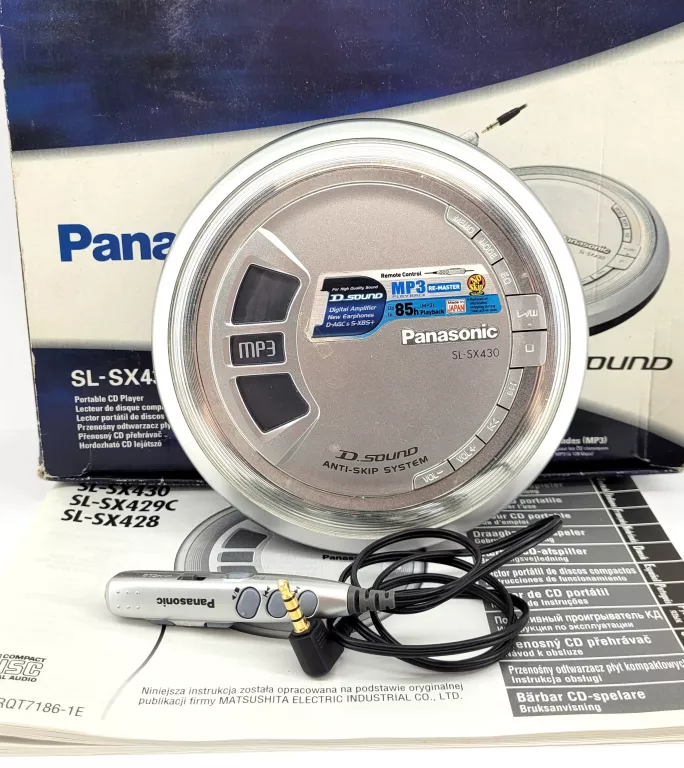DISCMAN PANASONIC SL-SX430 MADE IN JAPAN