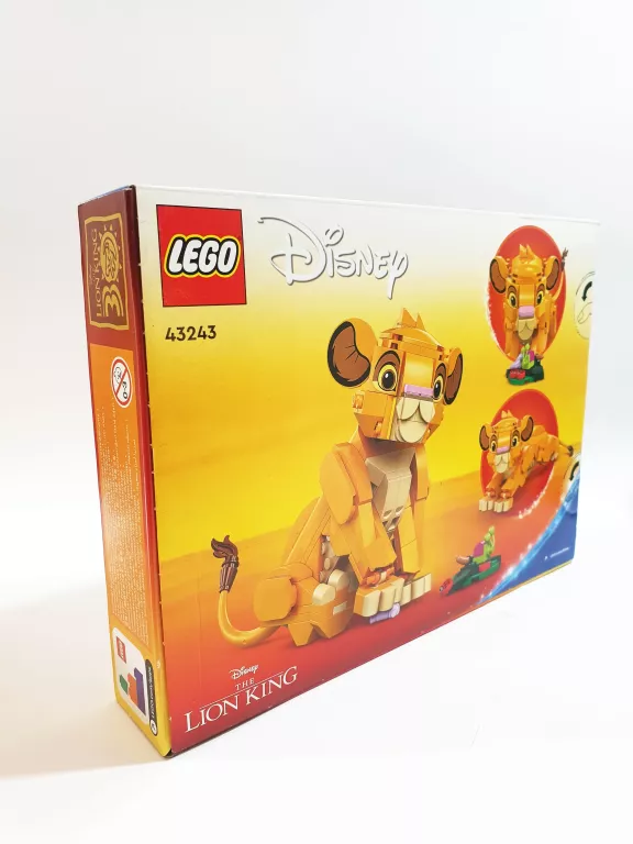 LEGO DISNEY 43243 KRÓL LEW LWIĄTKO SIMBA