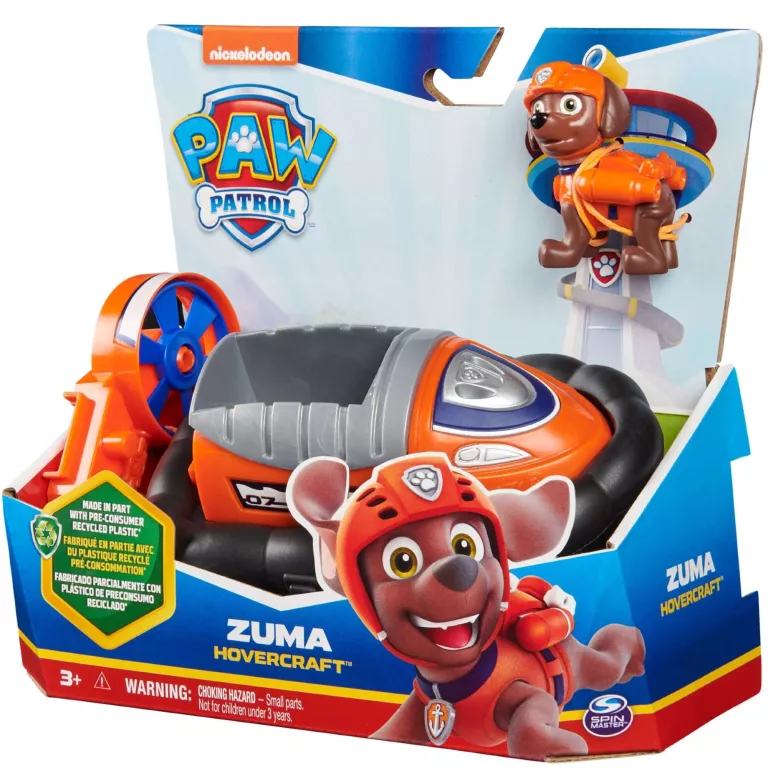 PSI PATROL 2W1 PODUSZKOWIEC FIGURKA ZUMA ECO HOVERCRAFT