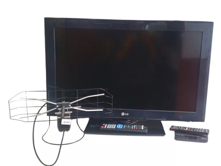 TELEWIZOR LG 42PC52 + DEKODER + PILOTY + ANTENA POKOJOWA