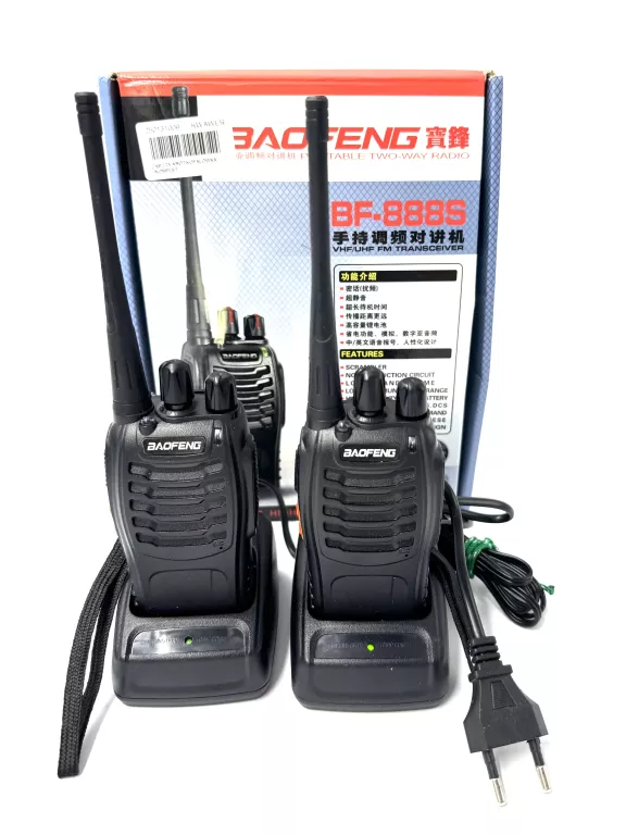 BAOFENG BF-88E 2X KRÓTKOFALÓWKI WALKIE TALKIE PMR