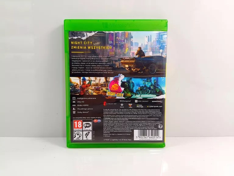 GRA XBOX ONE CYBERPUNK 2077 2CD