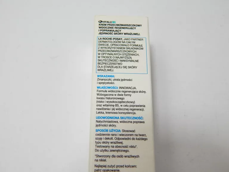 LA ROCHE-POSAY HYALU B5 KREM DZIEŃ I NOC 40 ML