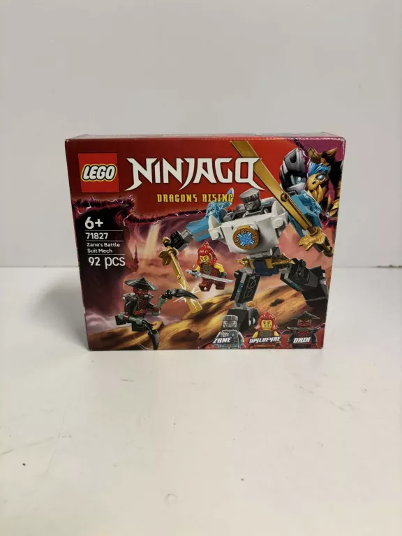 LEGO NINJAGO MECH W ZBROI BOJOWEJ ZANE’A 71827