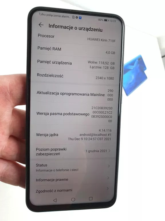 TELEFON HONOR 9X KOMPLET