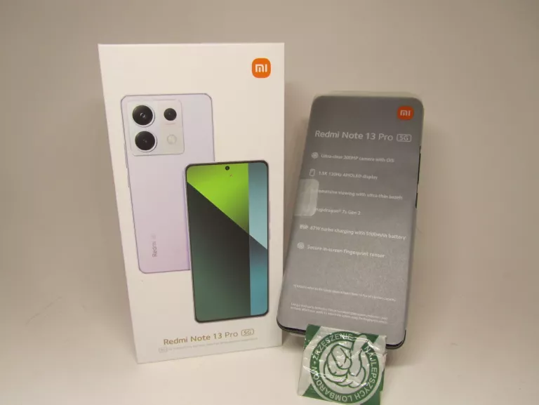 XIAOMI REDMI NOTE 13 PRO 8 GB /256 GB 5G ZESTAW