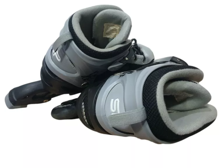 SPOKEY ROLKI QUATTRO REGULOWANE 38-41 CZARNO SZARE