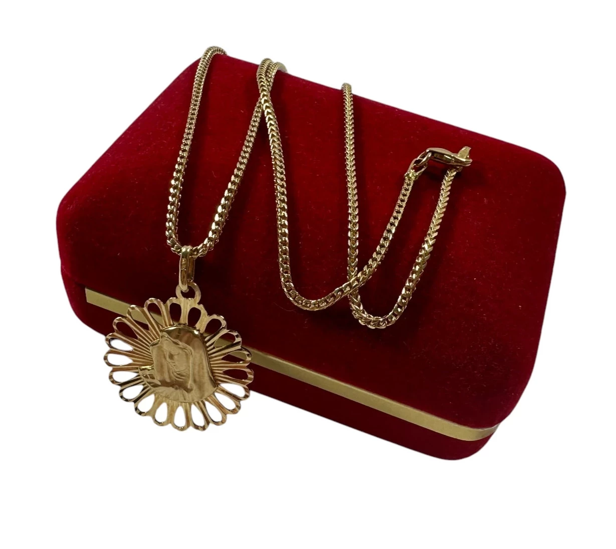 sliczny-zloty-lancuszek-proby-585-dl-42-cm-907g-dlugosc-calkowita-42