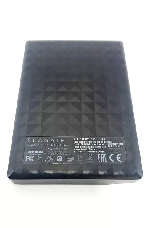 DYSK SEAGATE EXPANSION PORTABLE DRIVE 1TB + PUDEŁKO
