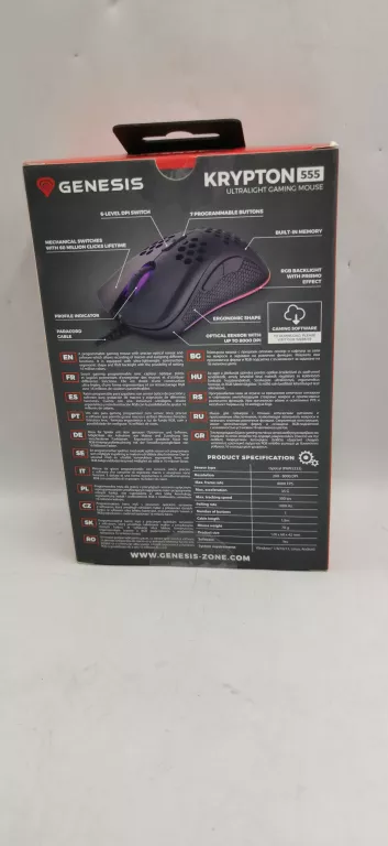 MYSZKA GENESIS KRYPTON 555