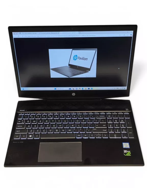 HP PAVILION GAMING 15-CX0049NW I5-8300H 8/512 GB SSD GTX 1050 TI