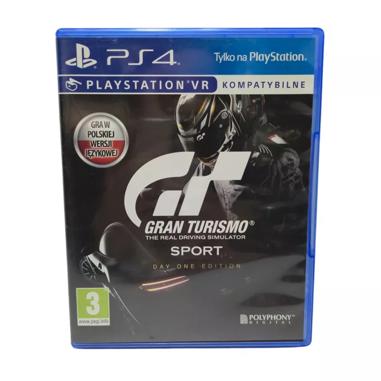 GRA PS4 - GRAN TURISMO SPORT DAY ONE EDITION