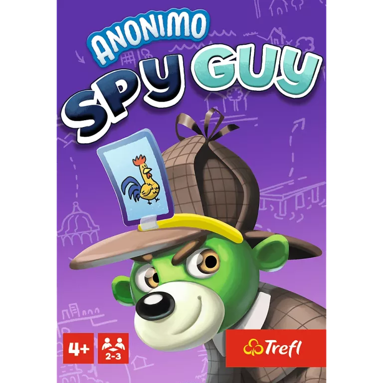 GRA SPY GUY ANONIMO TREFL TOWARZYSKA RODZINNA 4+