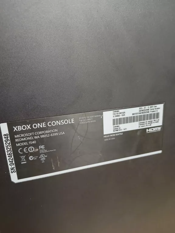 KONSOLA XBOX ONE 500GB