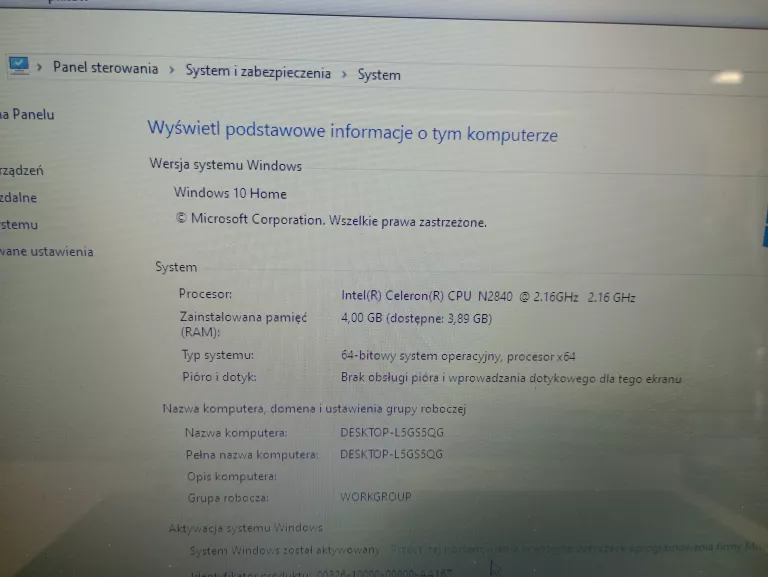 LAPTOP LENOVO G50-30 80G0