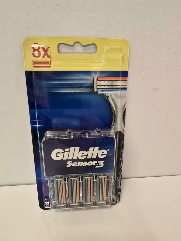OSTRZA DO MASZYNKI GILLETTE SENSOR 3 8SZT