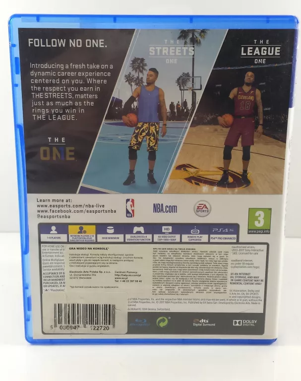 GRA NBA LIVE 18 NA PS4
