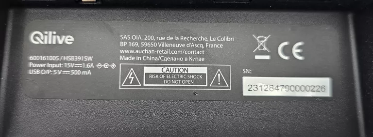 SOUNDBAR QILIVE 200W KOMPLET GW!