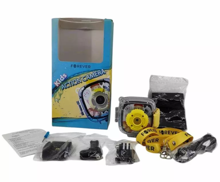 KAMERA SPORTOWA DLA DZIECI WODOODPORNA FOREVER KIDS ACTION CAMERA K2
