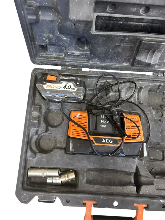 WIERTARKO WKRĘTARKA UDAROWA AEG BSB 18 CBL LI-402C WALIZKA
