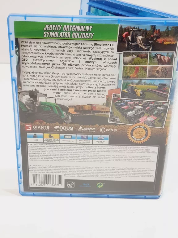 GRA PS4 FARMING SIMULATOR 17 PL